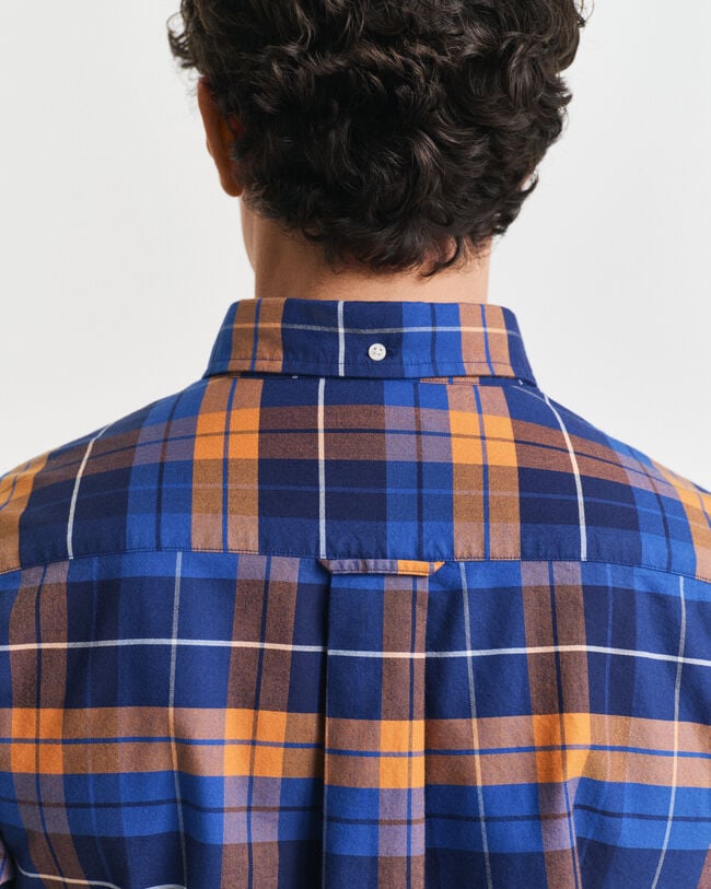 Regular Fit klassiek Oxford-overhemd met ruitje