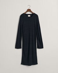 Textured gebreide jurk
