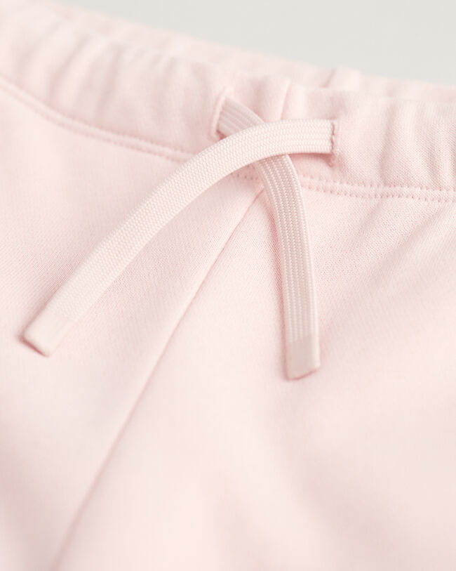 Girls jersey broek met wijde pijpen