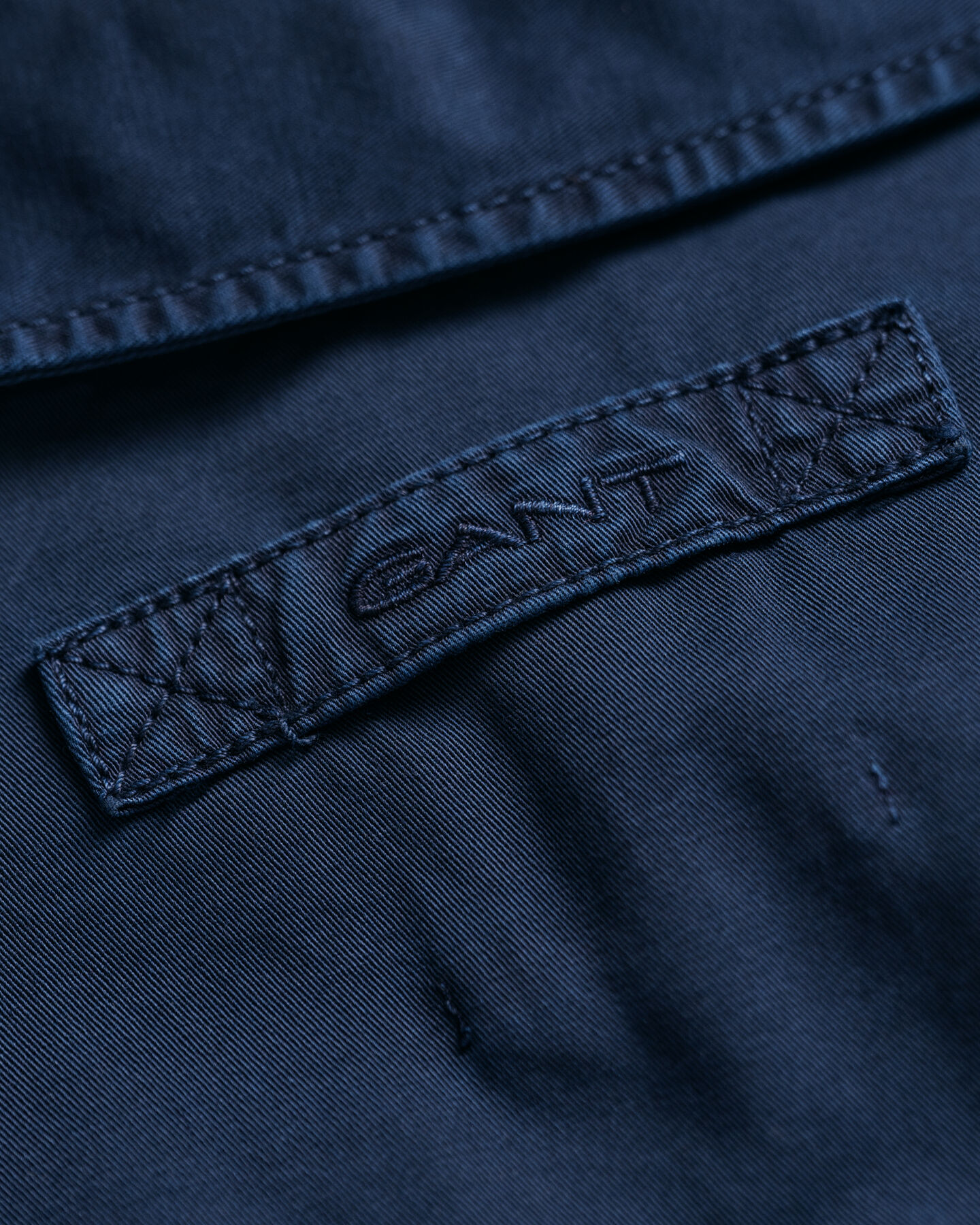 Katoenen gebreide kabeltrui met ronde hals