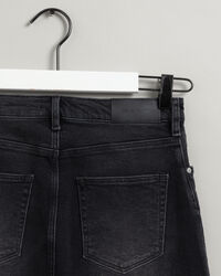 Teen Girls spijkerrokje met franje