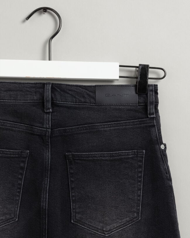 Teen Girls spijkerrokje met franje