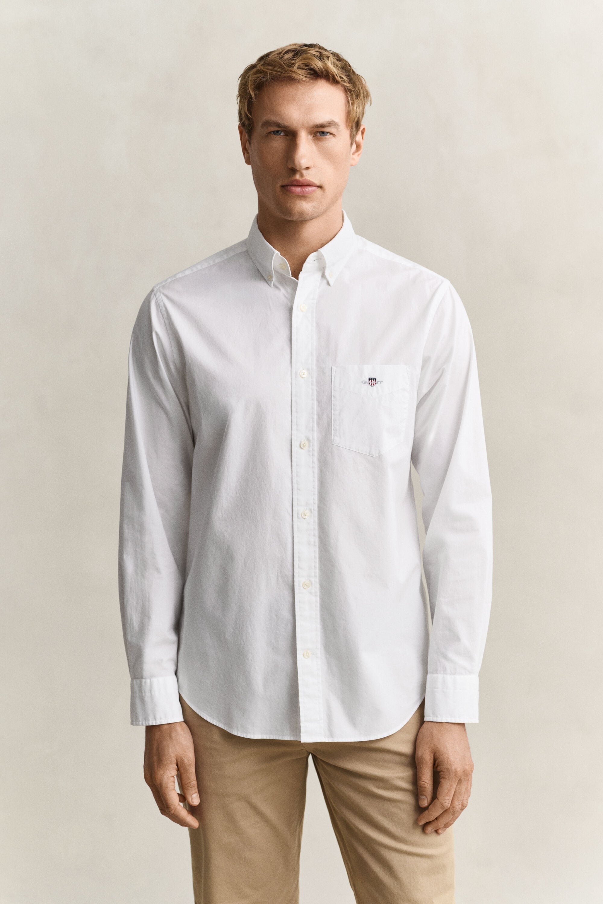 Classic Regular poplin overhemd