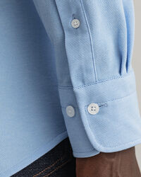 Slim Fit Tech Prep™ piqué overhemd