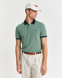 4-kleurig Oxford piqué poloshirt