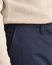 Allister Regular Fit chino van keperstof