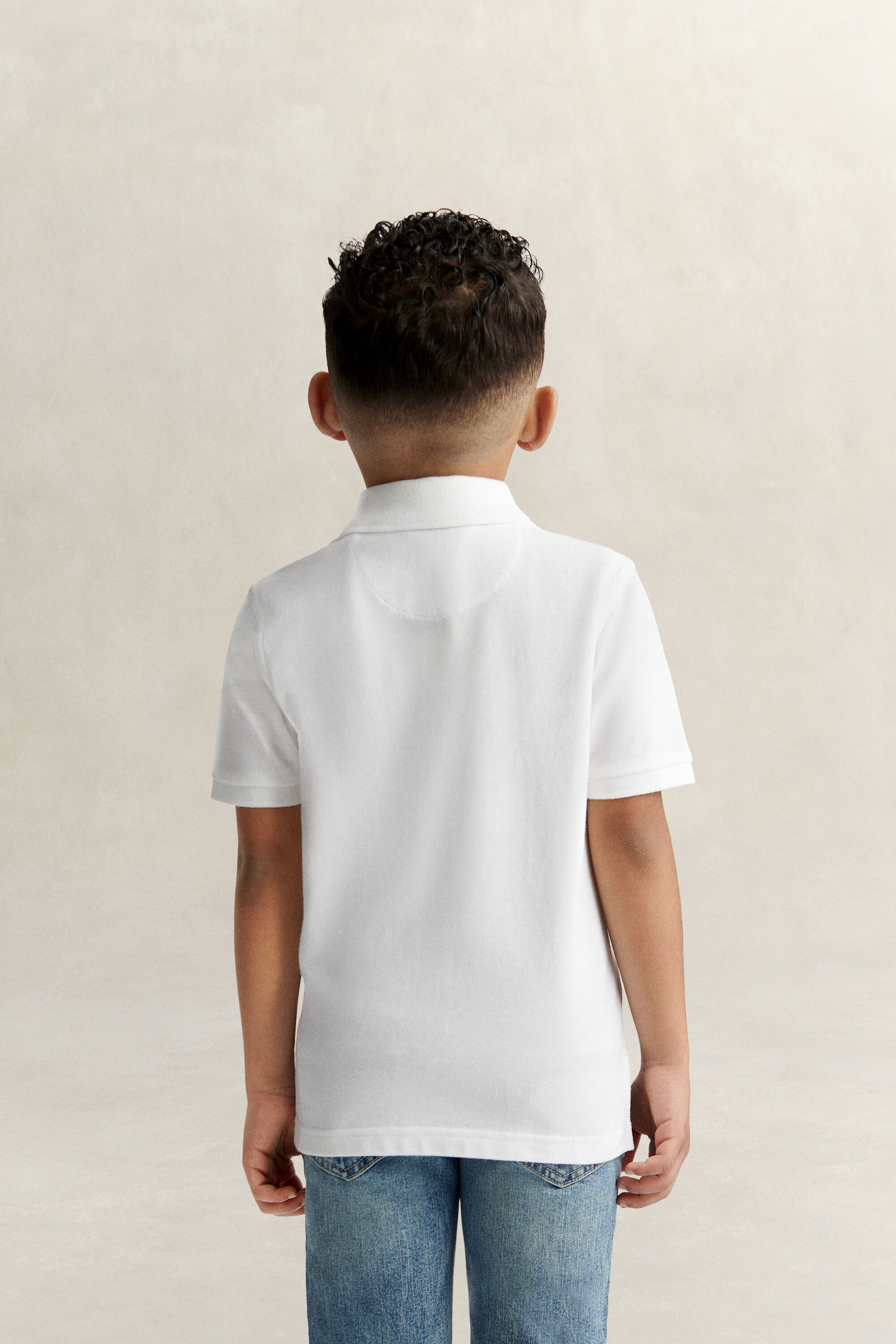 Kids Shield piqué poloshirt