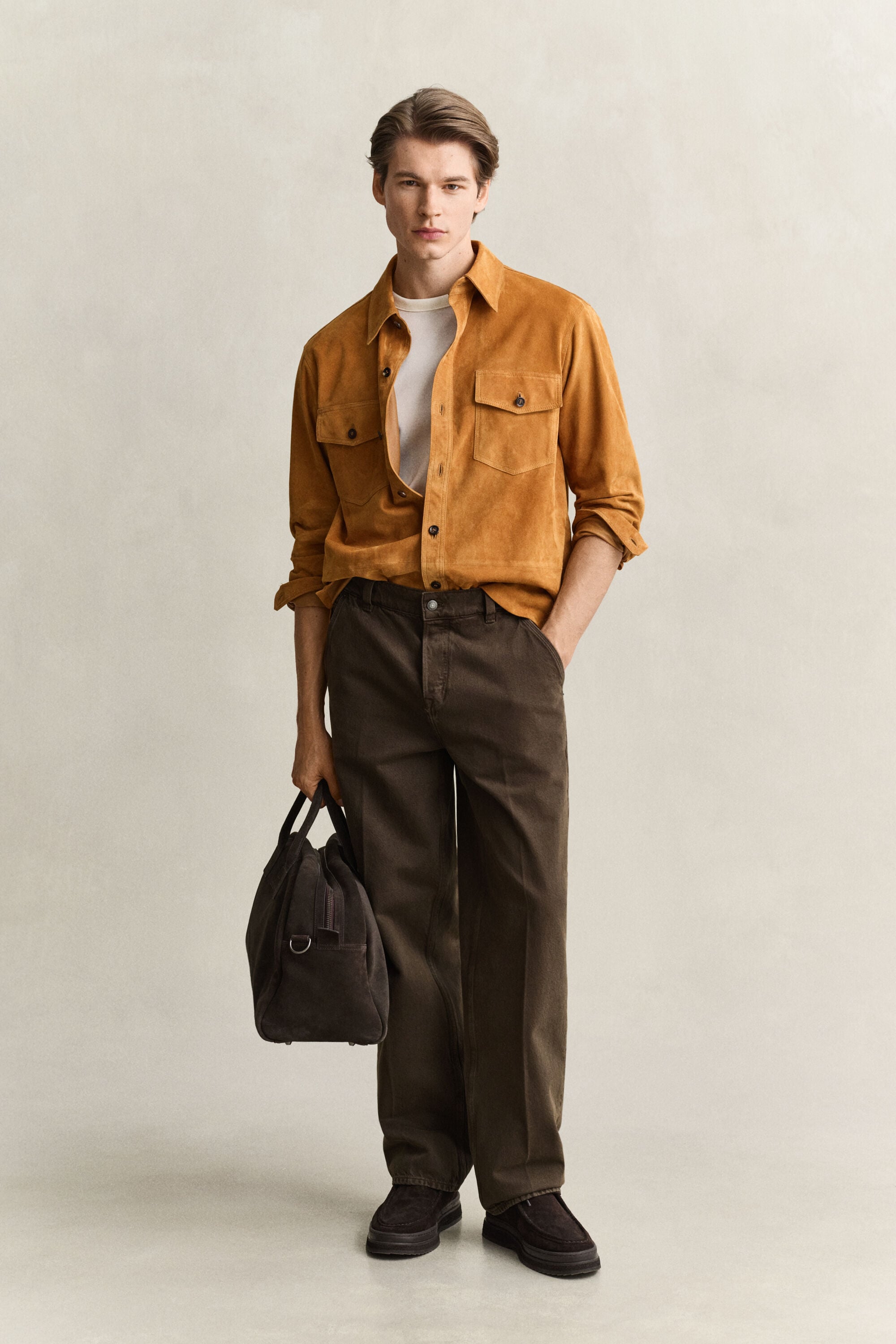 Suède overshirt