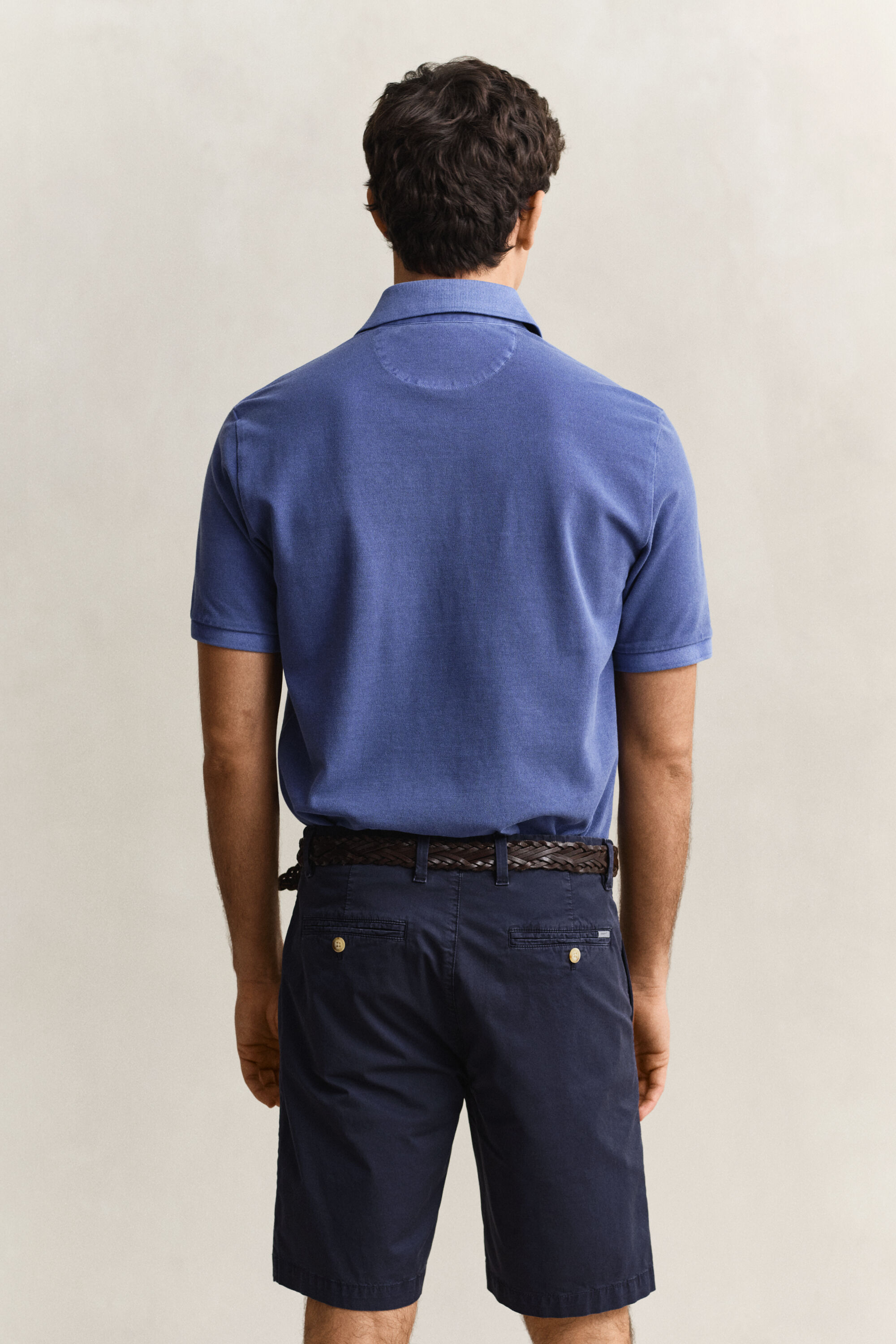 Zonverbleekt poloshirt