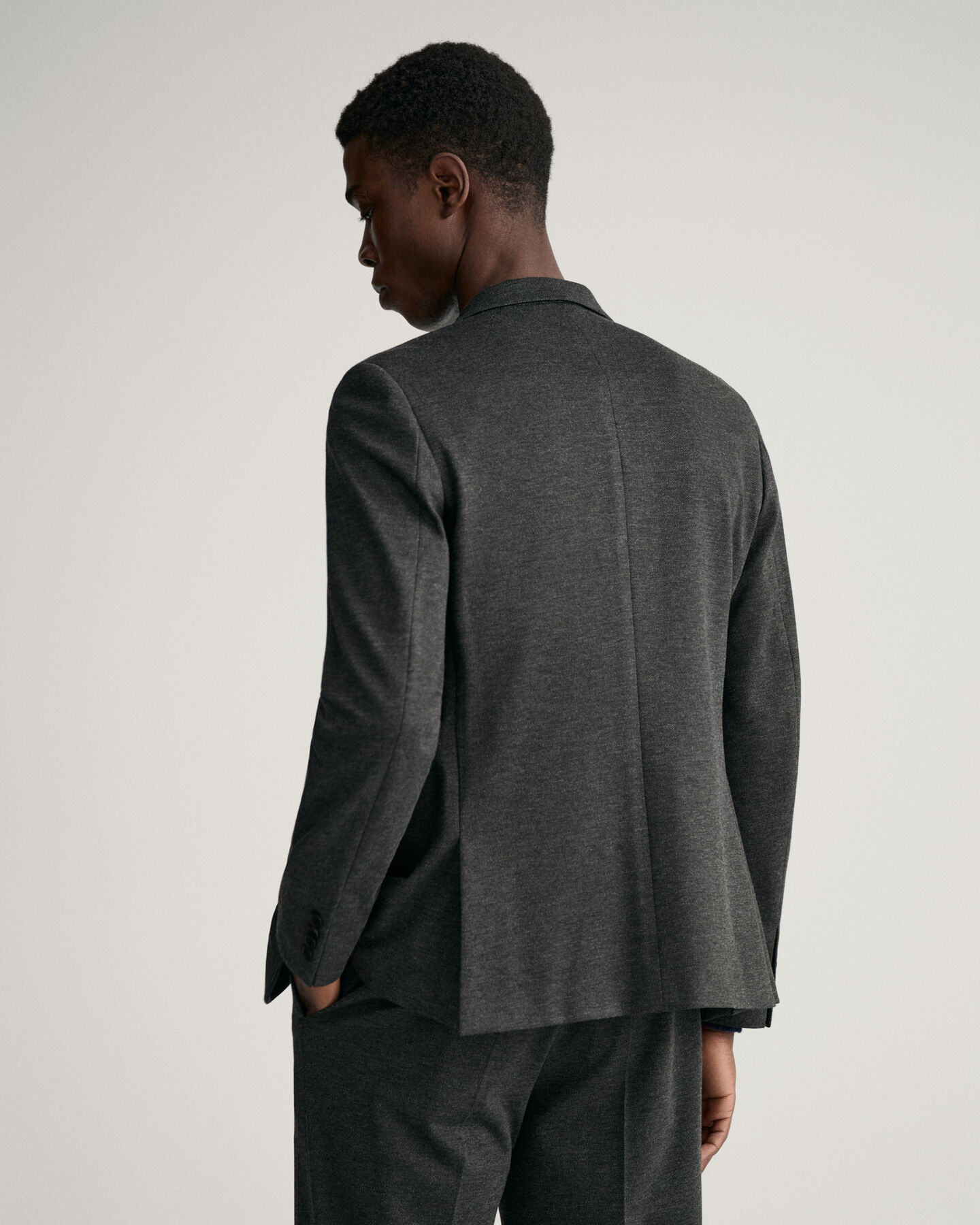 Jersey kostuumblazer