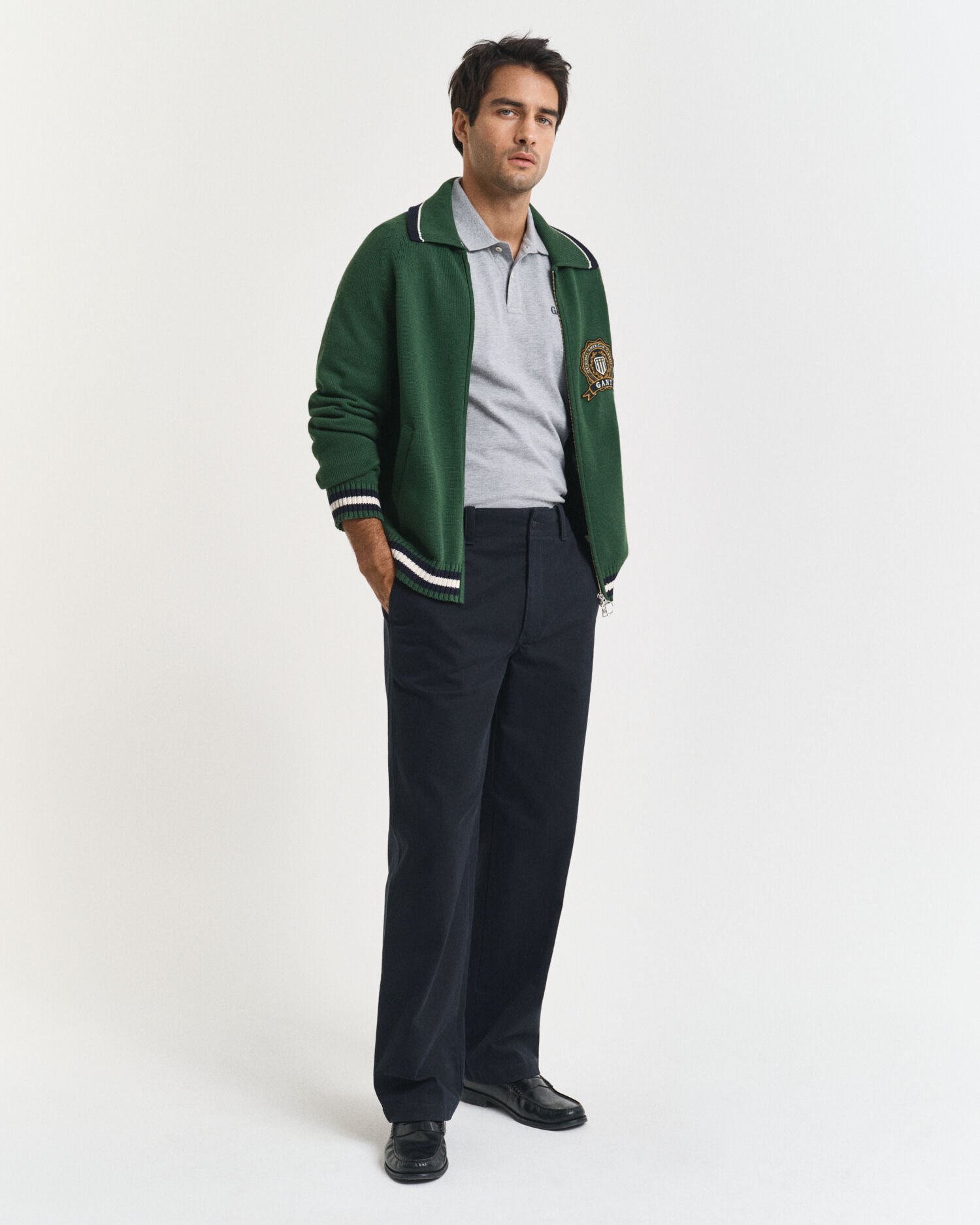 Poloshirt met kleine print