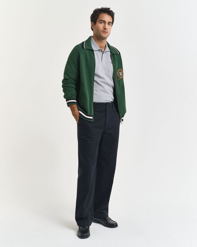 Poloshirt met kleine print