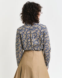 Regular Fit Paisley blouse van katoenen voile