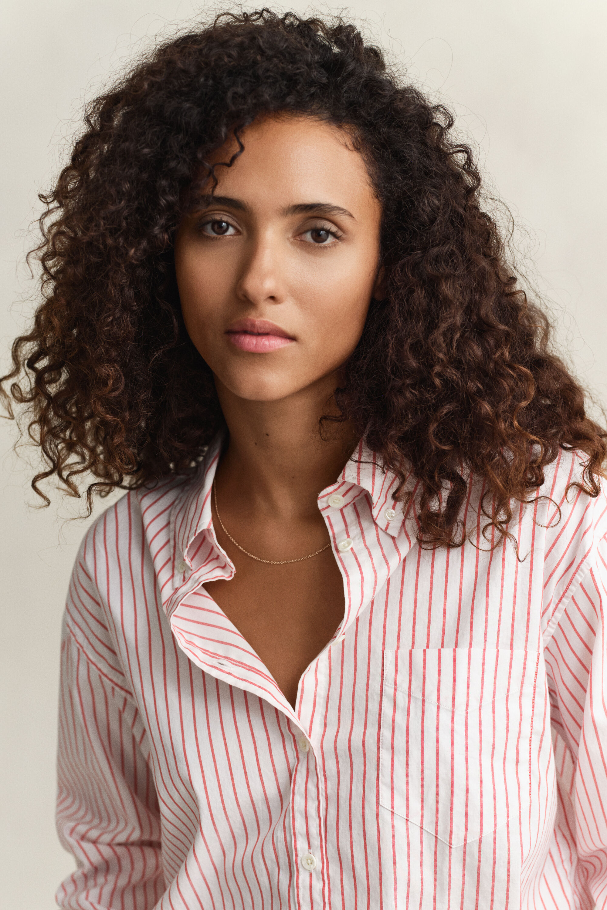 Luxury Oxford-overoverhemd met strepen