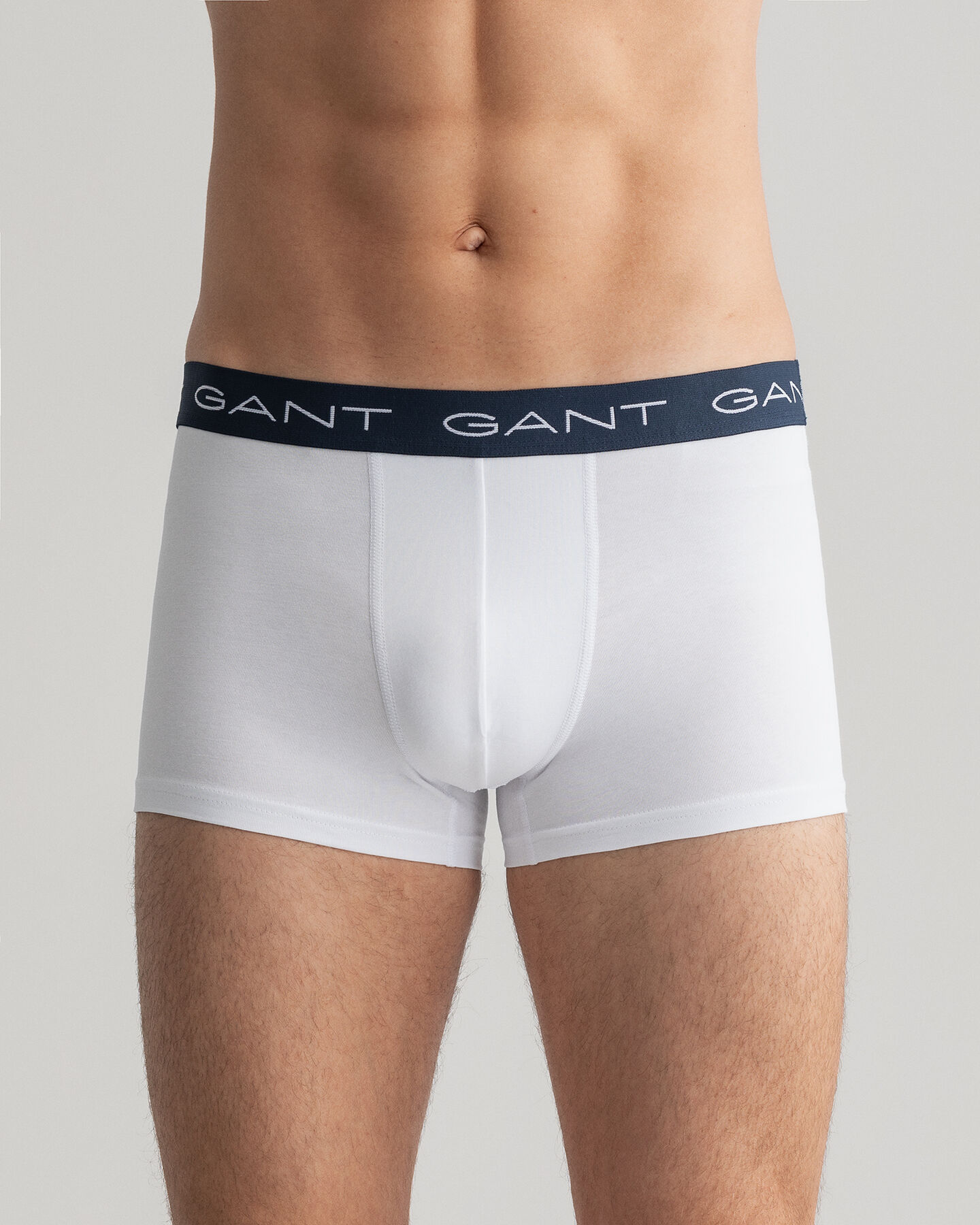 Set van drie boxershorts met rugbystrepen