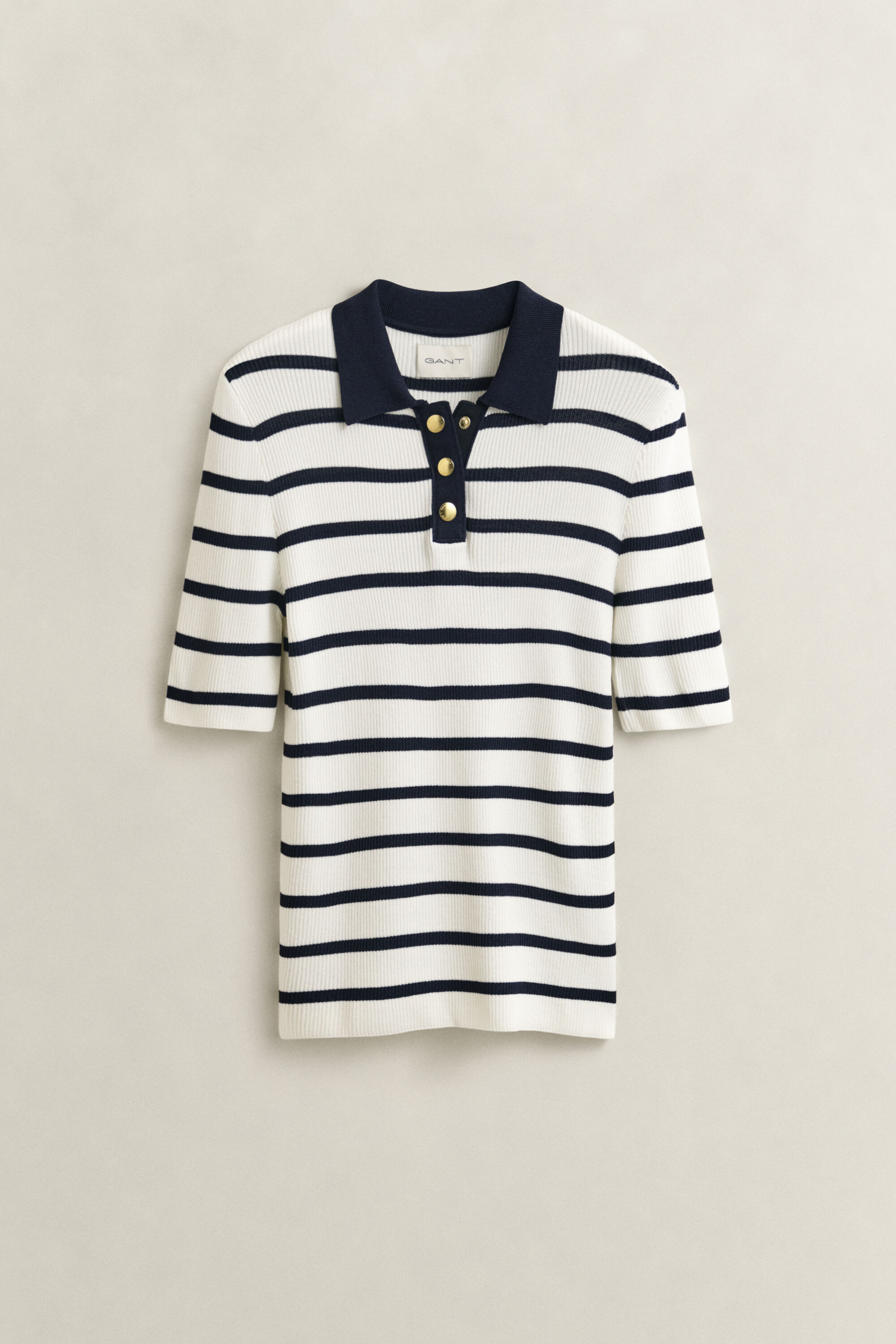 Gebreide Rugger met strepen