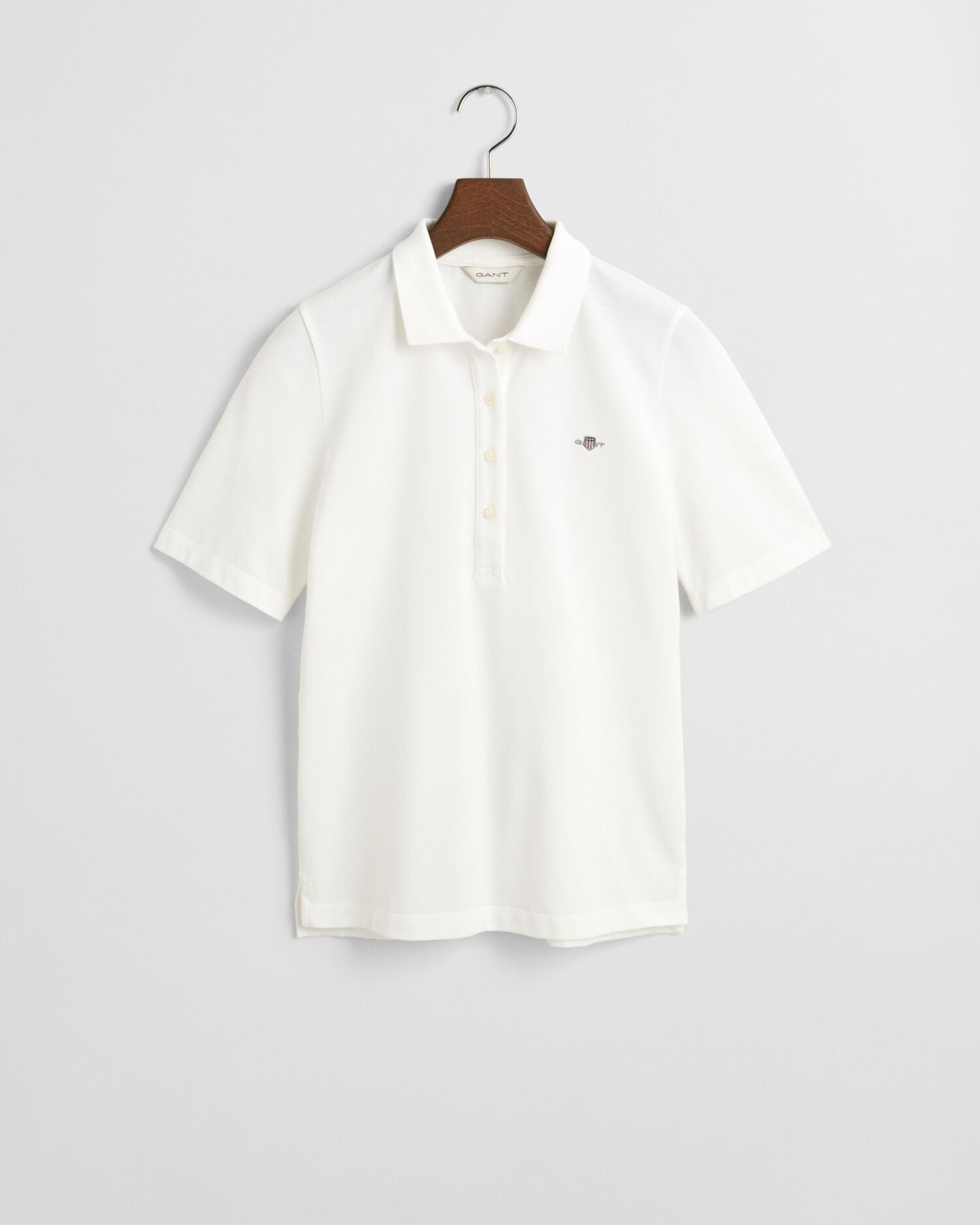 Shield piqué poloshirt
