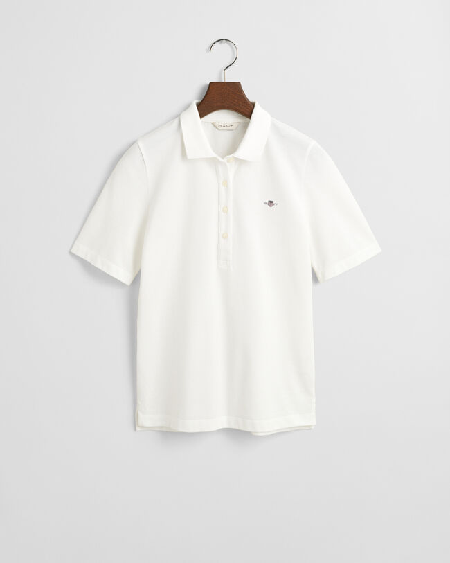 Shield piqué poloshirt