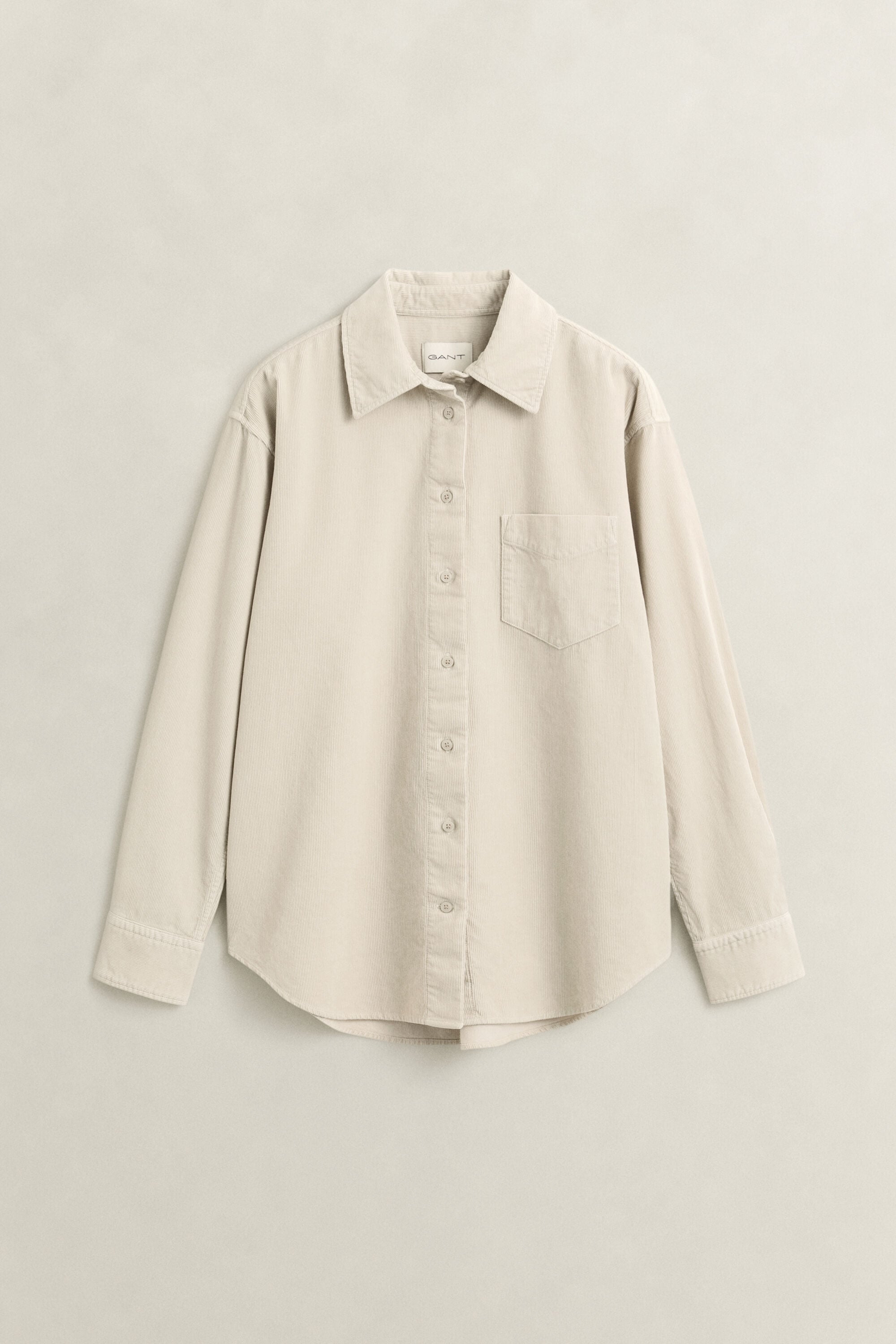 Relaxed corduroy overhemd