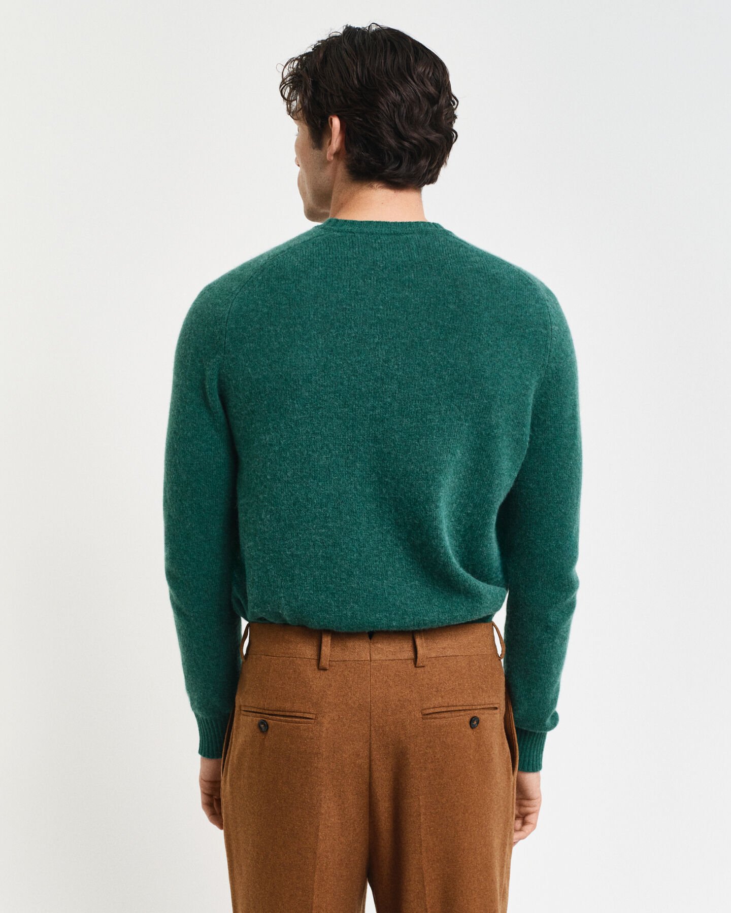 Trui met ronde hals van wolmix