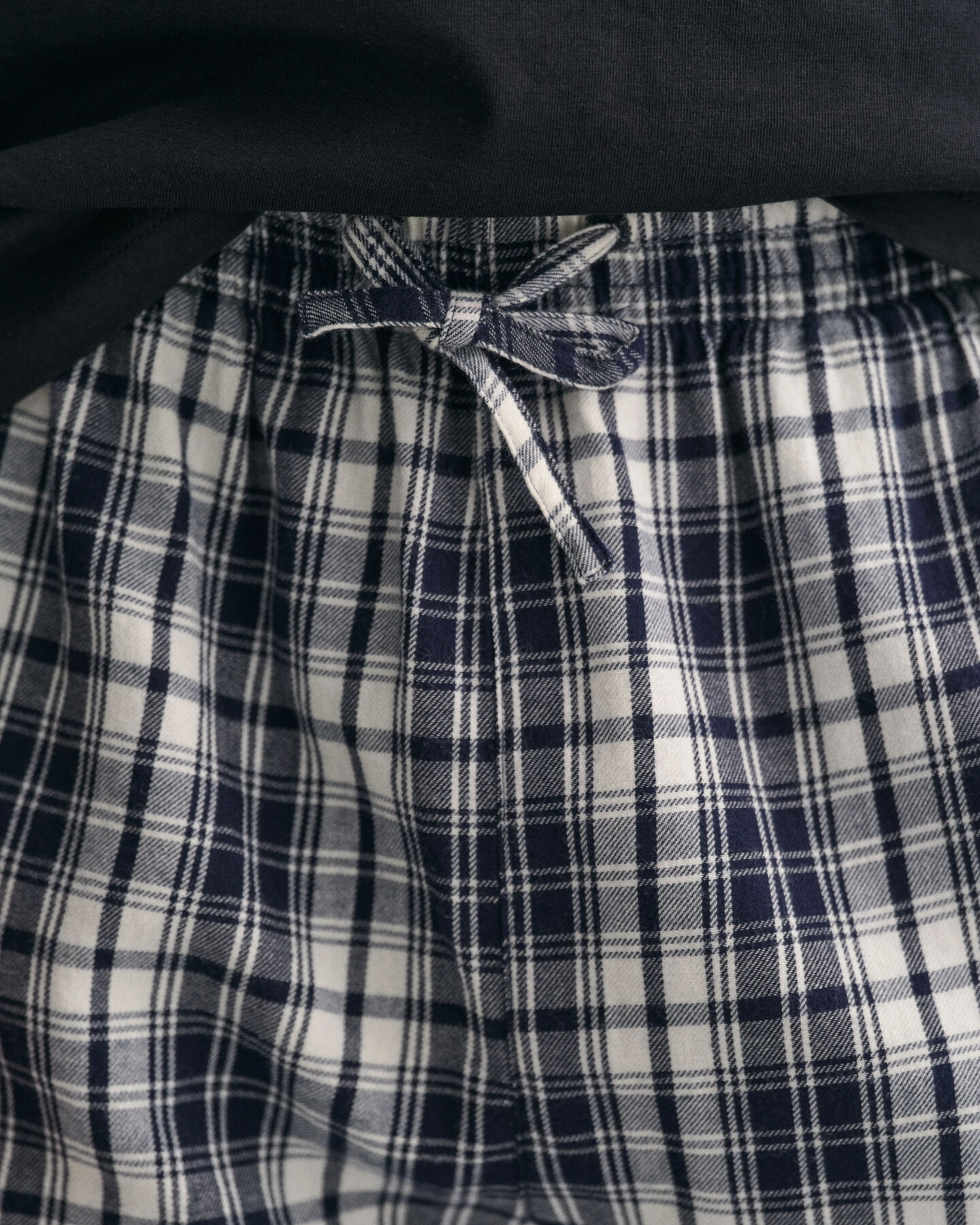 Teens pyjamabroek met klein ruitje