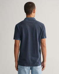 Sunfaded piqué poloshirt