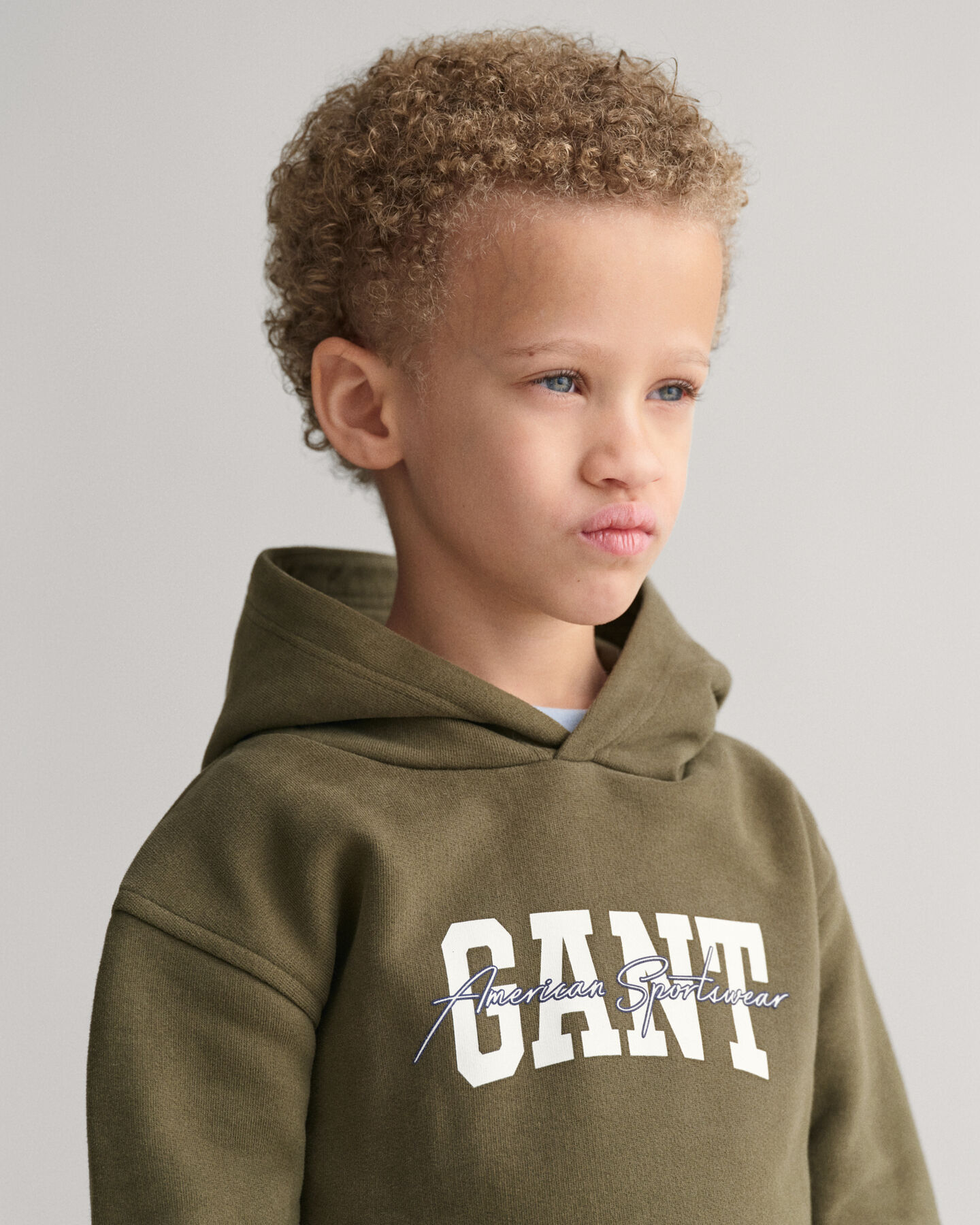Kids GANT Arch Script hoodie