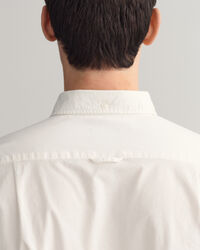 Slim Fit overhemd van Oxford-stretchkatoen