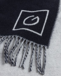 Dubbelzijdige wollen sjaal