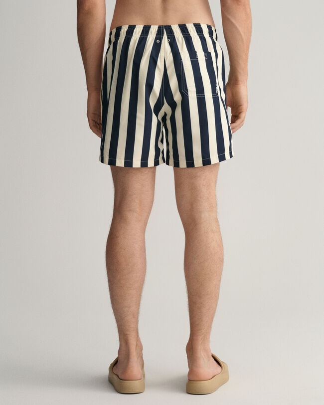 Classic Fit zwemshort met brede streep