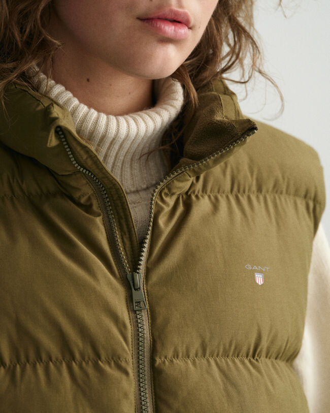 Teens gewatteerde bodywarmer