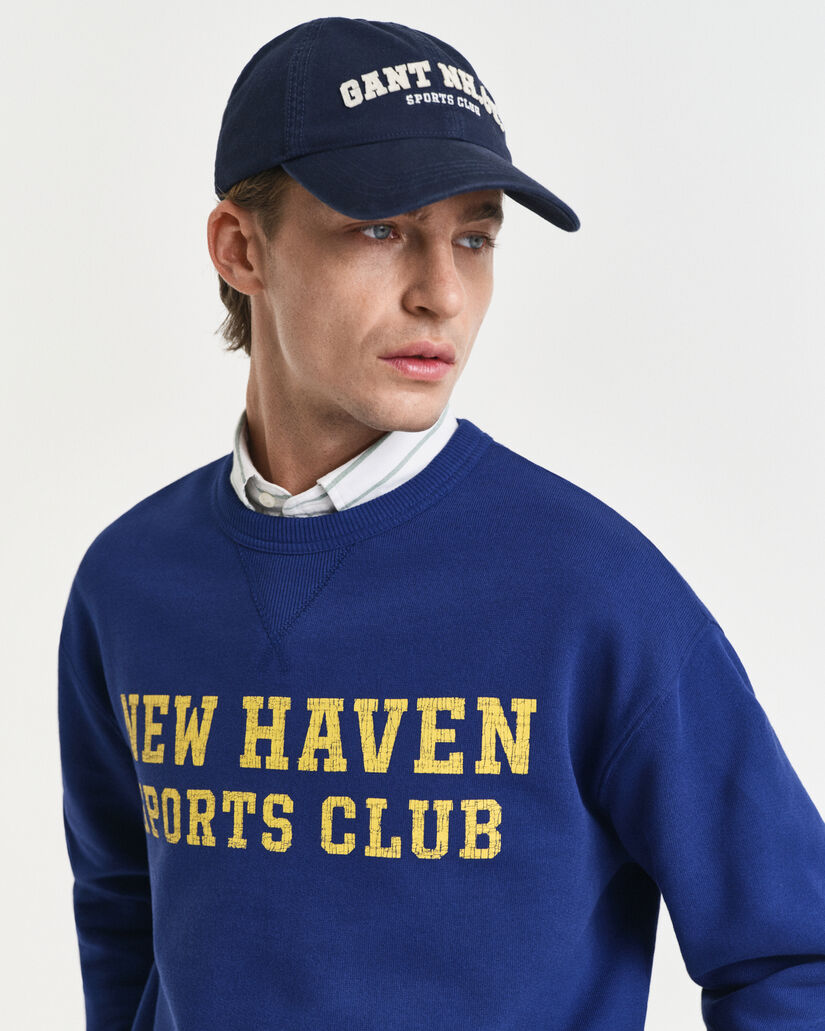 Graphic sweatshirt met ronde hals