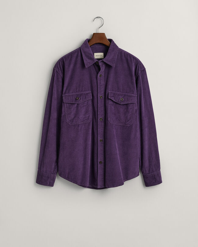 Relaxed Fit corduroy overhemd