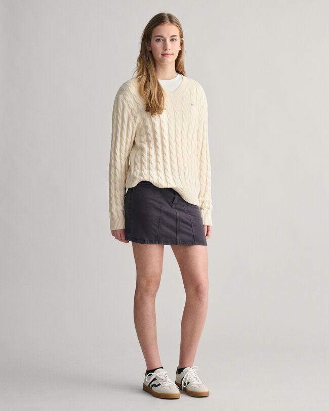 Teen Girls minirok met lage taille