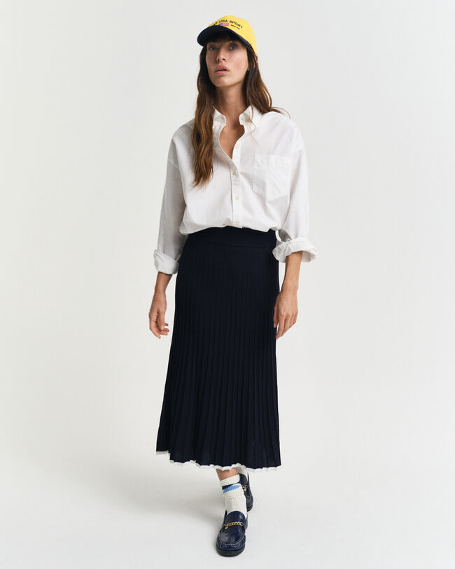 Rok van gebreid viscose