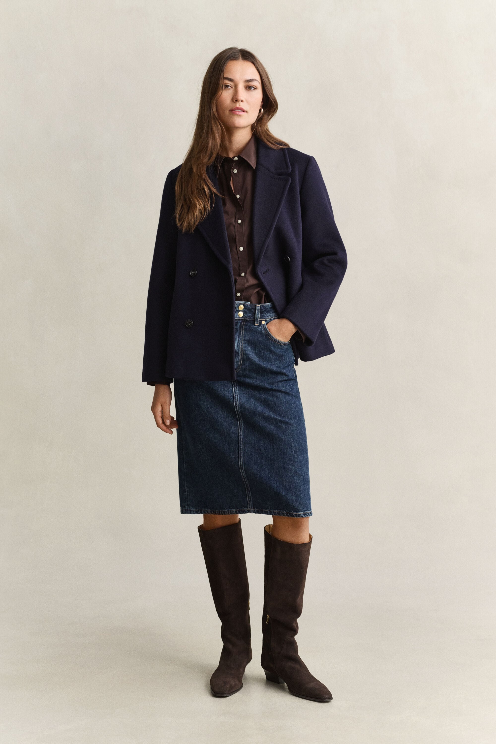 Denim rok