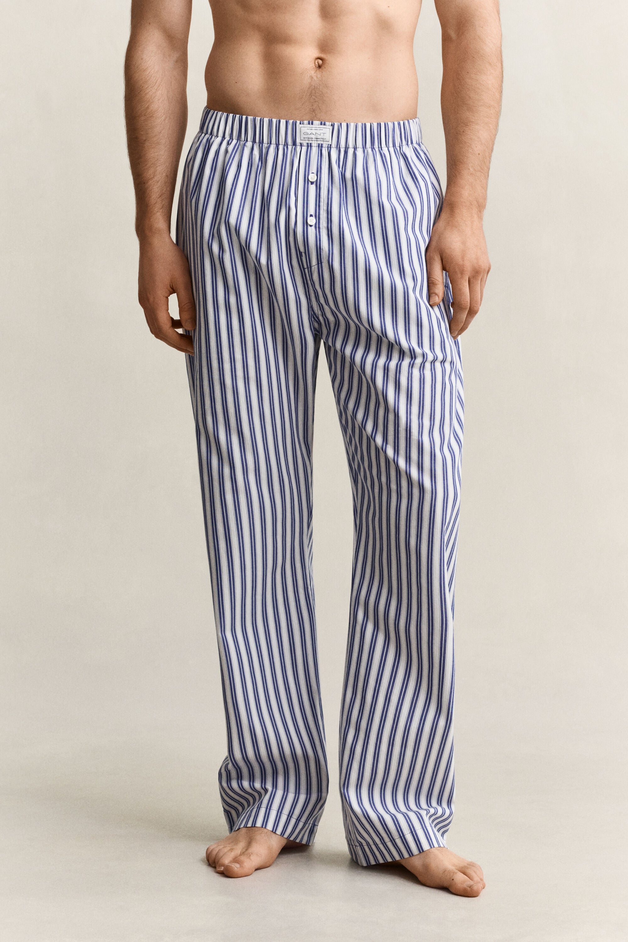 Gestreepte pyjamabroek