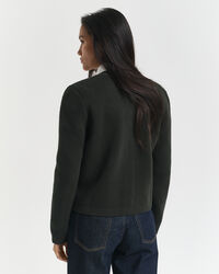 Gebreid Contrast vest