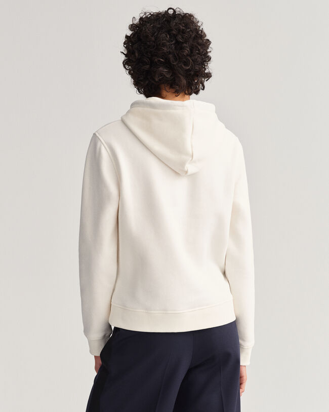 Logo hoodie van sweatstof