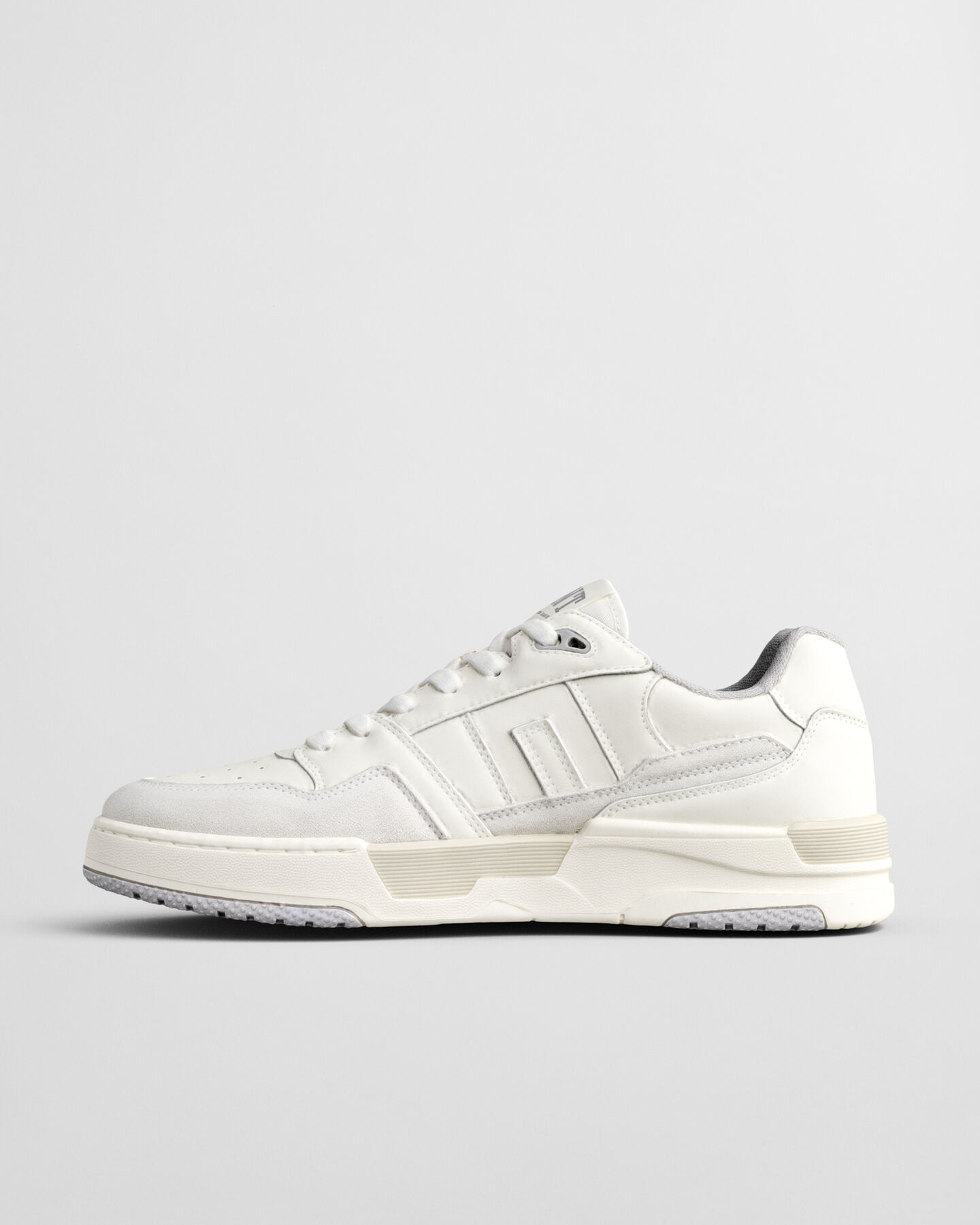 Brookpal sneakers van su&egrave;de en leer