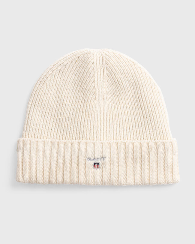 Wollen gevoerde beanie