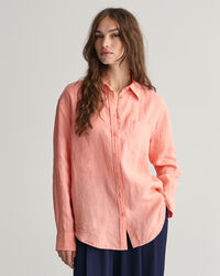 Relaxed Fit linnen blouse