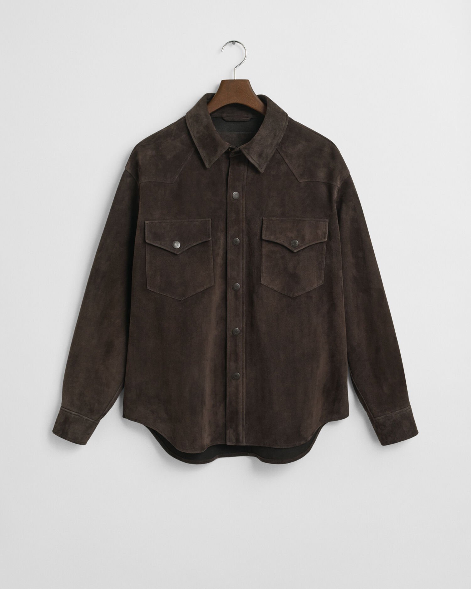 Relaxed Fit suède Rodeo-overhemd