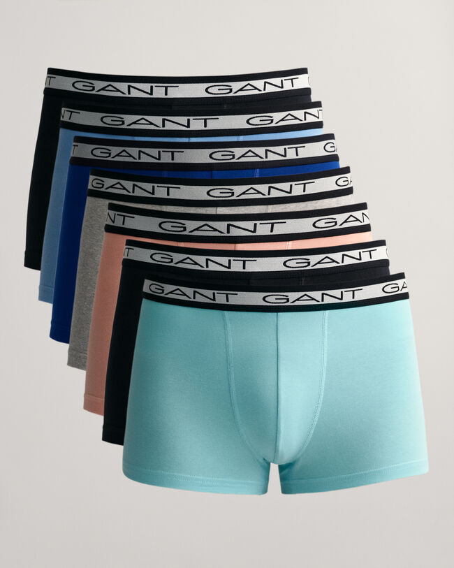 Set van zeven basic boxershorts