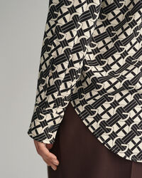 Relaxed Fit G Patterned overhemd