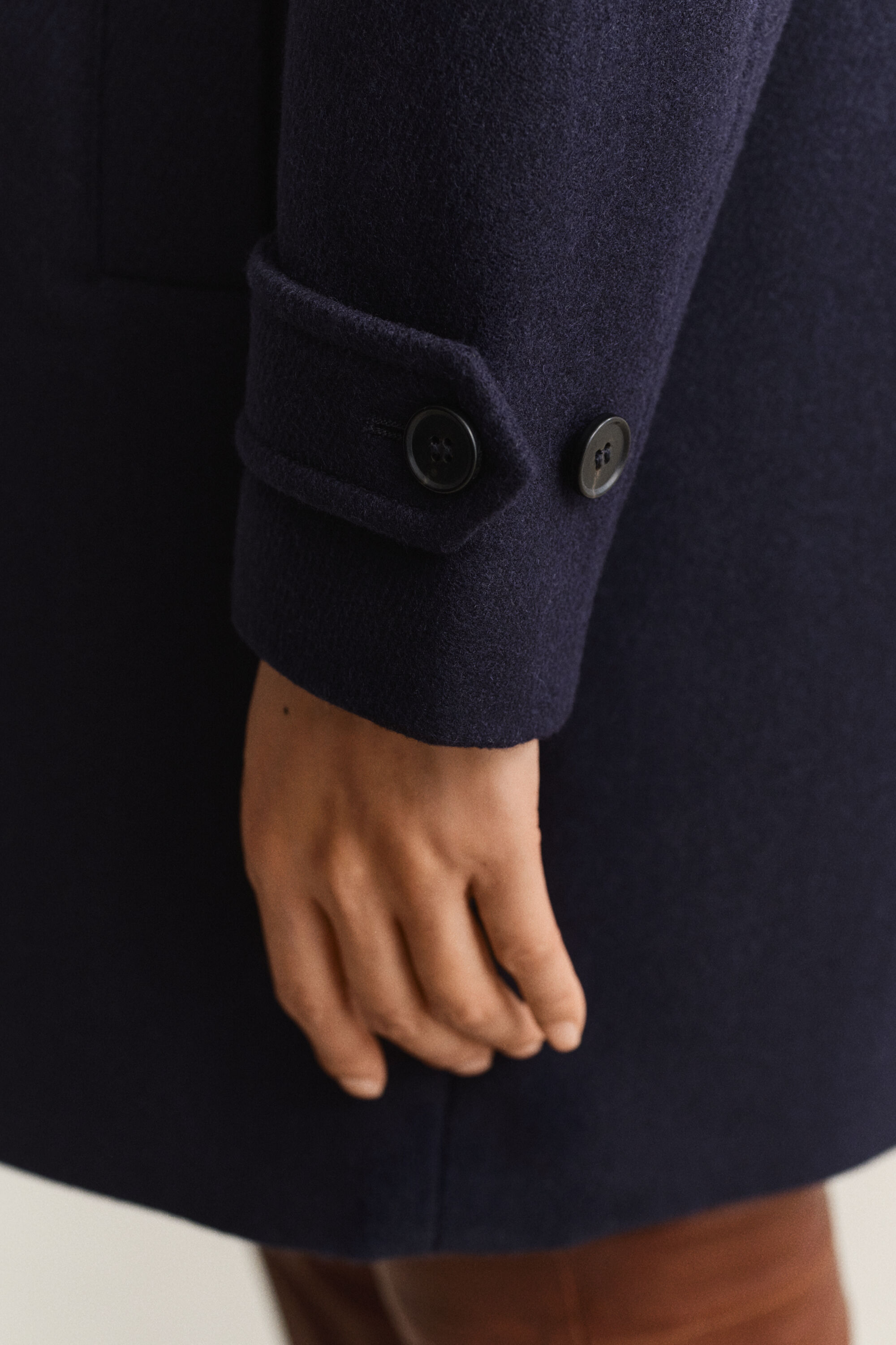 Car Coat van wolmix