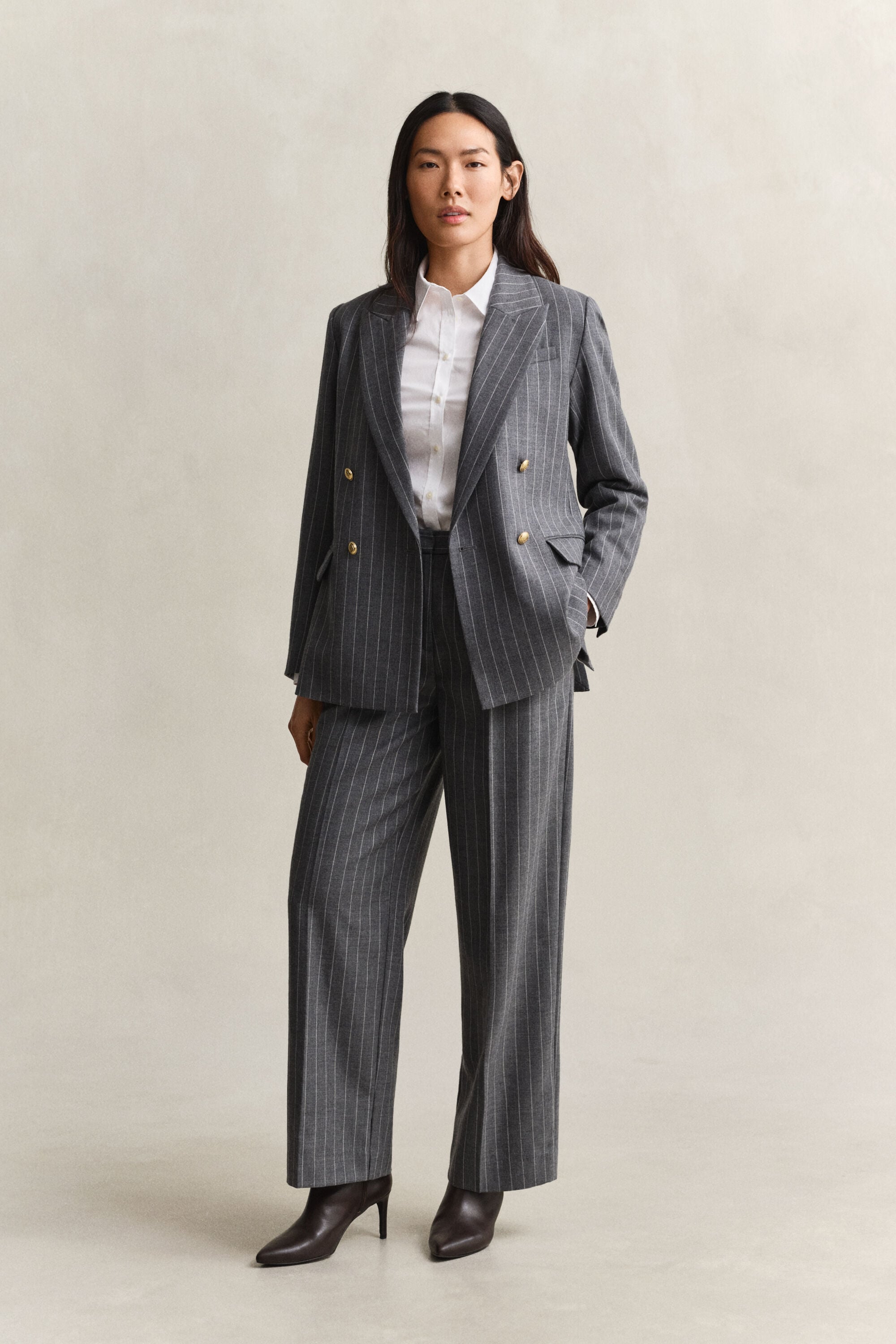 Poplin overhemd