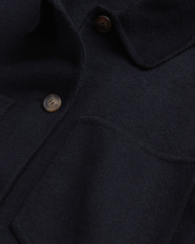 Met de hand gestikt overhemdjack