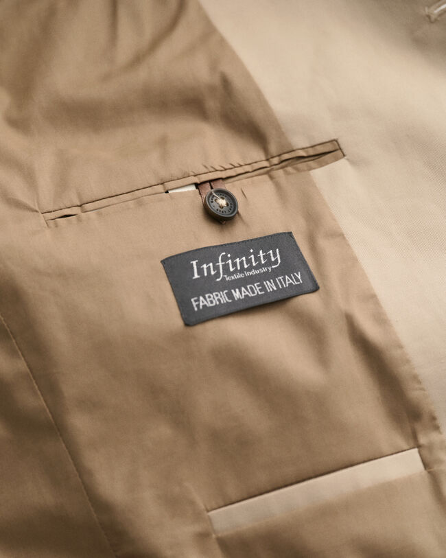 Regular Fit katoenen blazer