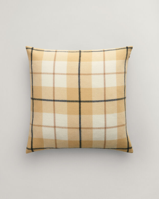 Kussen van extra fijne merinoswol